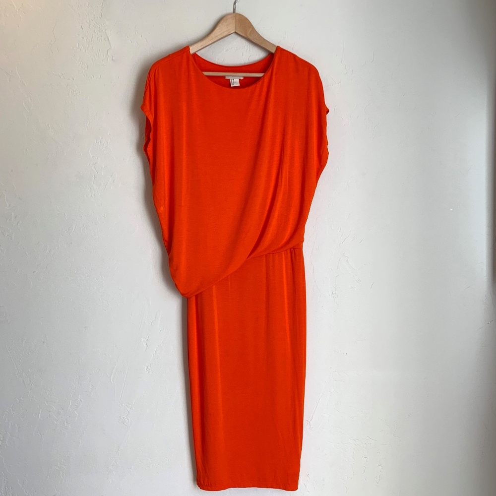 H&M Orange Chic & Fashionable Dress NWOT (S)